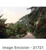 #21721 Historical Stock Photography Of Tintern Road Wyndcliff Chepstow Wales England United Kingdom