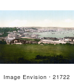 #21722 Historical Stock Photography Of Falmouth Cornwall England United Kingdom
