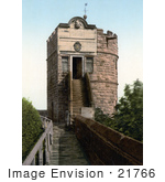 #21766 Historical Stock Photography Of The King Charles Tower Chester England Cheshire England United Kingdom