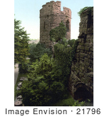 #21796 Historical Stock Photography Of The Bonewaldesthorne Tower In Chester Cheshire England United Kingdom