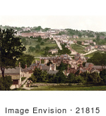 #21815 Historical Stock Photography Of Matlock Bank Derbyshire England
