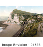 #21853 Historical Stock Photography Of Shakespeare’S Cliff Train Tunnel In Dover England