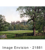 #21881 Historical Stock Photography Of The Wingfield Manor Ruins In Derbyshire England