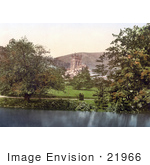 #21966 Stock Photography Of The Great Malvern Priory Church On The River Severn In Malvern Worcestershire England