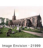 #21999 Stock Photography Of The Cemetery At St Margaret’S Church In Lowestoft Suffolk East Anglia England United Kingdom