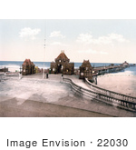 #22030 Stock Photography Of The Entrance To The Pier In Skegness England United Kingdom