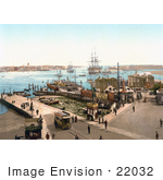 #22032 Stock Photography Of The Harbour In Portsmouth Hampshire England