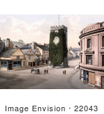 #22043 Stock Photography Of The Ivy Covered Tower Of Saint Leonard Or St Leonard’S Tower In Newton Abbott Devon England Uk