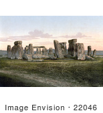 #22046 Stock Photography Of Stonehenge In Wiltshire Salisbury England Uk
