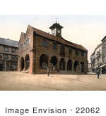 #22062 Stock Photography Of The Market Hall In Herefordshire Ross-On-Wye England