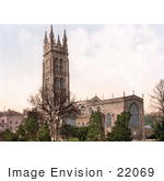 #22069 Stock Photography Of The Parish Church Of St Mary Magdalene In Taunton Somerset England United Kingdom