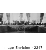 #2247 Calvin Coolidge Herbert Hoover And Frank B Kellogg