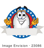 #23086 Clip Art Graphic Of A Dirigible Blimp Airship Cartoon Character Logo