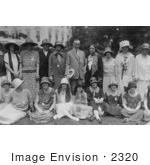 #2320 President Coolidge Posed With Women