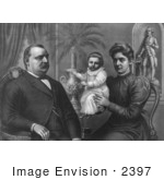 #2397 President Cleveland And Family