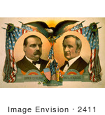 #2411 Grover Cleveland and Thomas A. Hendricks by JVPD