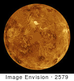 #2579 Northern Hemisphere Of Venus