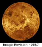 #2587 Venus Centered At 180 Degrees East Longitude
