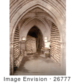 #26777 Stock Photography Of Human Skulls And Skeletal Remains Stacked In The Ossuary Bone Store Of The Church Crypt In Hythe Kent England