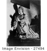 #27494 Stock Photo Of A Statue Of Queen Isabella I In Granada Spain