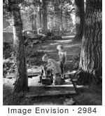 #2984 Children Playing in Bean Pickers Camp by JVPD