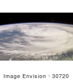 #30720 Stock Photo Of The Eye And Center Of Tropical Cyclone Nargis Seen When The Storm Was At Approximately 135 Degrees North Latitude And 862 Degrees East Longitude With Maximum Winds Of 749 Miles Per Hour On April 29th 2008