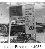 #3087 Gas Station Prices, 1938 by JVPD