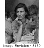 #3130 Dorothea Lange’s Migrant Mother by JVPD