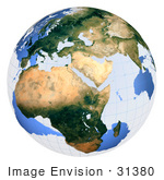 #31380 Earth Globe
