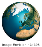#31398 Earth Globe