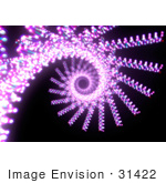#31422 Dna Molecules Spiral