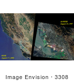 #3308 Northern California And San Francisco Bay
