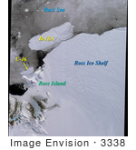 #3338 Icebergs In The Ross Sea
