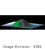 #3382 Mount Oyama Volcano