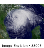 #33906 Stock Photo Of Hurricane Ike On September 12th 2008