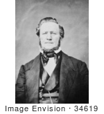 #34619 Stock Photo of The Mormon Pioneer And Polygamist, Brigham Young, Referred To As American Moses, Modern Moses, And Mormon Moses by JVPD