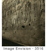 #3516 Hieroglyphics At Temple Of Seti I