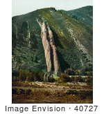 #40727 Stock Photo Of The Formation Of Devil’S Slide In Utah