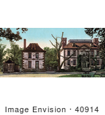 #40914 Stock Photo Of Benedict Arnold’S Mansion Mt Pleasant Philadelphia Pennsylvania
