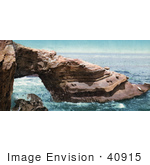#40915 Stock Photo Of The Alligator Head Rock Formation At La Jolla California