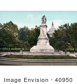 #40950 Stock Photo Of The Peace Naval Or Civil War Sailors Monument In Peace Circle On The Grounds Of The United States Capitol In Washington Dc