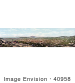 #40958 Stock Photo Of A Panoramic Cityscape Of Cripple Creek Colorado