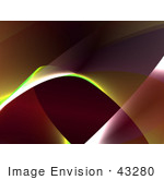 #43280 Royalty-Free (Rf) Illustration Of An Abstract Swoosh Background - Version 3
