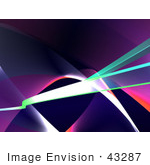#43287 Royalty-Free (Rf) Illustration Of An Abstract Swoosh Background - Version 5