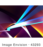 #43293 Royalty-Free (Rf) Illustration Of An Abstract Swoosh Background - Version 6