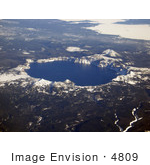 #4809 Crater Lake Aerial