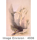 #4936 Triumphal Arch At Petra