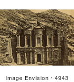 #4943 The Monastery At Petra