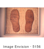 #5156 Photography Of A 1951 Commemorative Shoe Leather Award