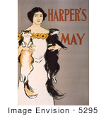 #5295 Woman Holding Cats